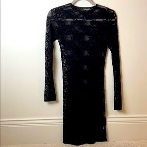 American Apparel stretch lace dress